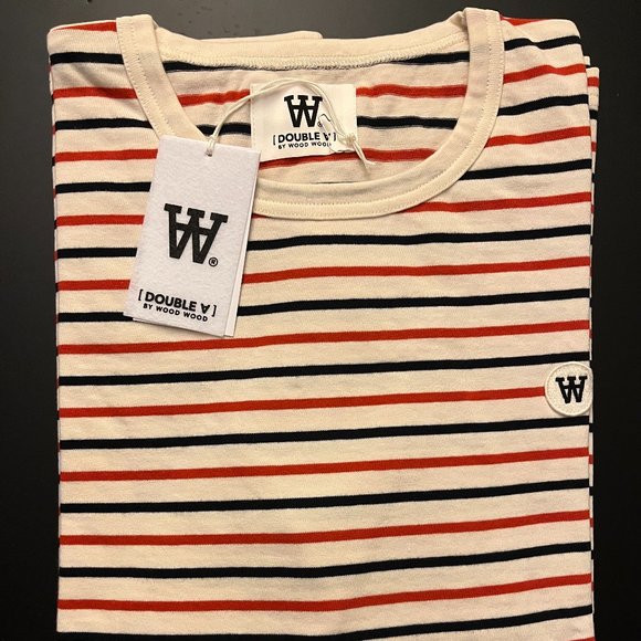 Wood Wood Other - Striped Crewneck Shirt by Wood Wood